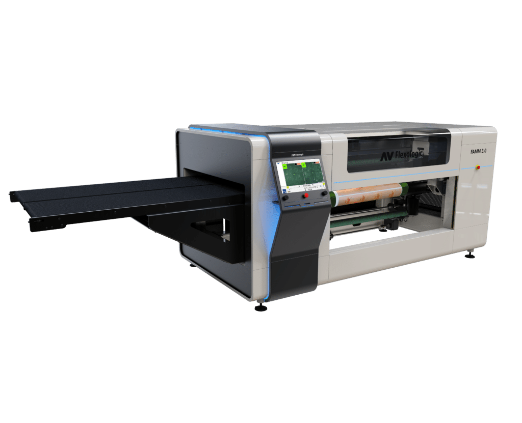 Præcise og hurtige fuldautomatisk flexo plate mounting machine til nøjagtig placering af flexotrykklichéer på trykcylindre eller sleeves